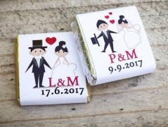 Čokoládky DUO Stopa v srdci