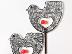 Andělíček dřevěný