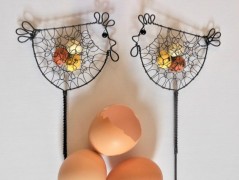 Andělíček dřevěný