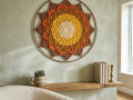 Mandala Lotosový květ - 3D - 45 cm