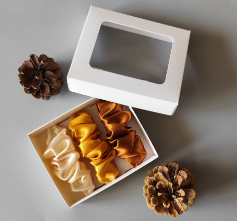 Dárková sada - spony do vlasů VII. spona sponka sponky do vlasů spony scrunchies scrunchie 