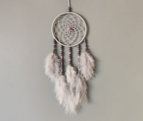 Lapač snů 10 x 35 cm indián indiánský nad postel strážce boho dream lapač dreamcatcher lapač snů do ložnice 