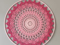 Mandala Růžová - průměr 45 cm