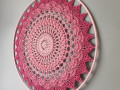 Mandala Růžová - průměr 45 cm
