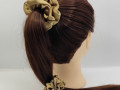 Dárková sada camel - 6 scrunchies