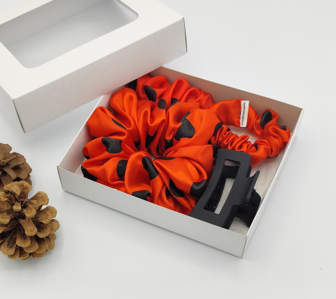 Scrunchie - dárkový box XXII. spona sponka sponky do vlasů spony scrunchies scrunchie 