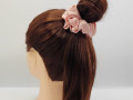 Dárková sada 4 scrunchies L růžová