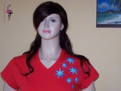 Střapatý nákrčník ,,The Red