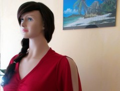 Střapatý nákrčník ,,The Red