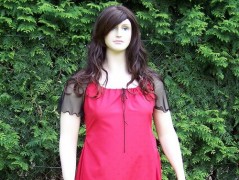 Střapatý nákrčník ,,The Red