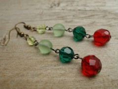 Třílístky II. ..... náušnice