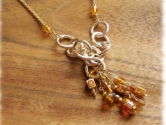 Black ...... náhrdelník s vinutkami