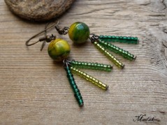 Třílístky II. ..... náušnice