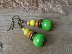 Třílístky II. ..... náušnice