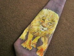 Hedvábná kravata Tropická džungle