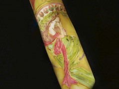 Hedvábná kravata Tropická džungle