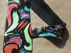 Hedvábná kravata Tropická džungle