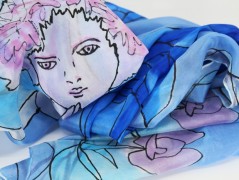 Hedvábná kravata Tropická džungle