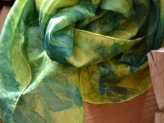 Hedvábná kravata Tropická džungle