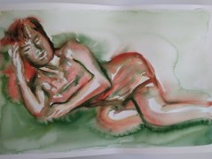 Hedvábná kravata Tropická džungle