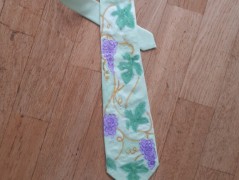 Hedvábná kravata Tropická džungle