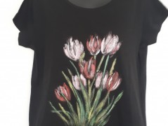 Hedvábná kravata Tropická džungle