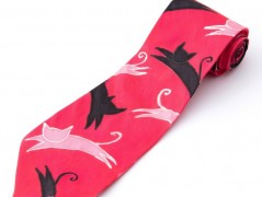 Hedvábná kravata Tropická džungle