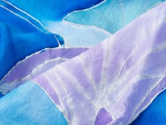 Hedvábná kravata Tropická džungle