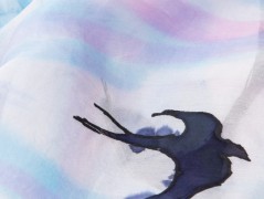 Hedvábná kravata Tropická džungle