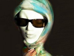 Hedvábná kravata Tropická džungle