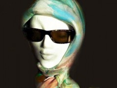 Hedvábná kravata Tropická džungle