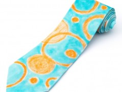 Hedvábná kravata Tropická džungle