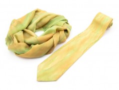 Hedvábná kravata Tropická džungle