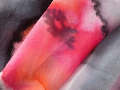 Hedvábná kravata Tropická džungle