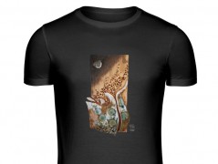 Hedvábná kravata Tropická džungle