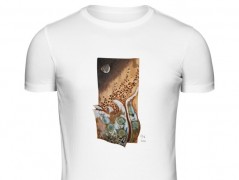 Hedvábná kravata Tropická džungle