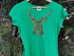 Hedvábná kravata Tropická džungle