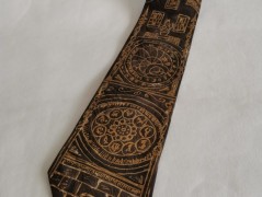 Hedvábná kravata Tropická džungle