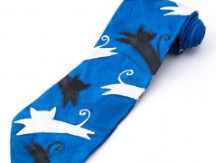 Hedvábná kravata Tropická džungle