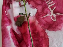 Hedvábná kravata Tropická džungle