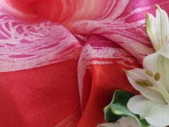 Hedvábná kravata Tropická džungle