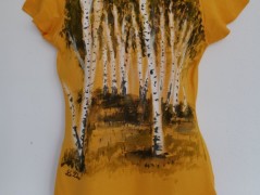 Hedvábná kravata Tropická džungle