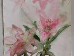 Hedvábná kravata Tropická džungle