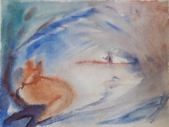 Hedvábná kravata Tropická džungle