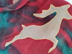 Hedvábná kravata Tropická džungle