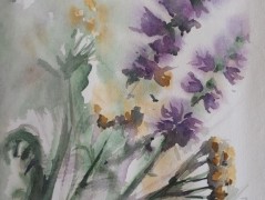 Hedvábná kravata Tropická džungle