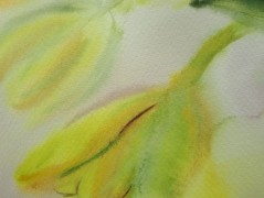 Hedvábná kravata Tropická džungle