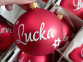 Personalizovaná vánoční baňka jméno