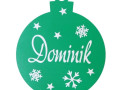 Vánoční ozdoba zelená smrčková