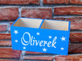 Dřevěný organizér na tužky